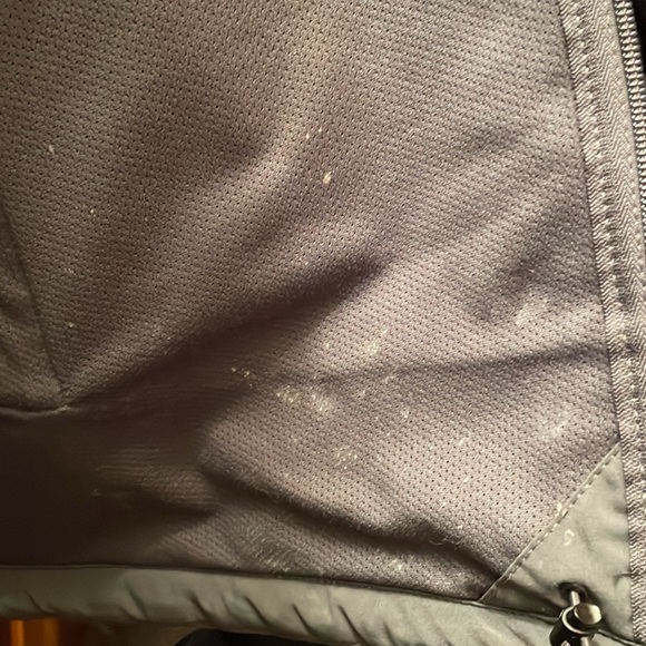 The North Face men’s jacket XL gray heathered with solid gray trim. - Picture 6 of 7